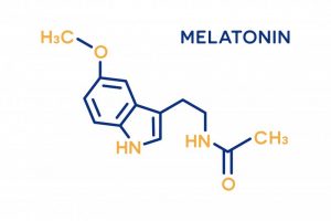 chemical compound of melatonin